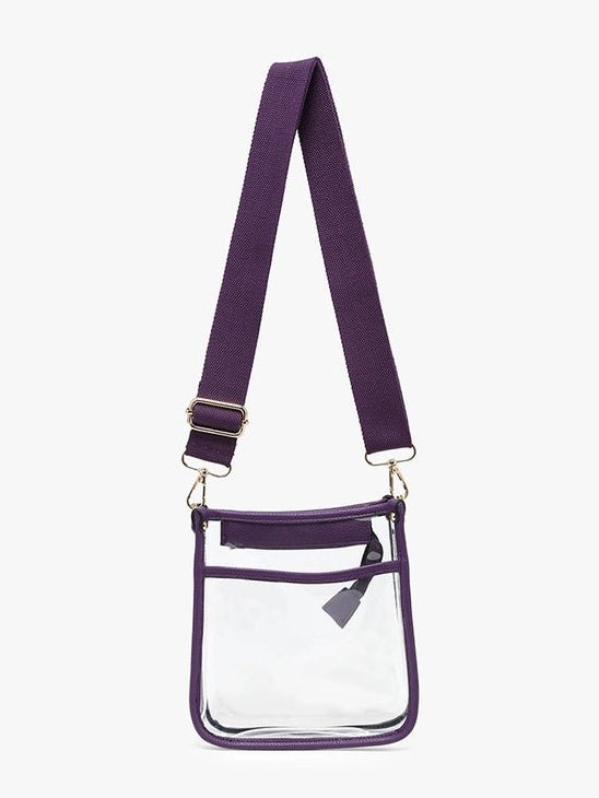 Selah Clear Stadium Crossbody Bag - The Nines