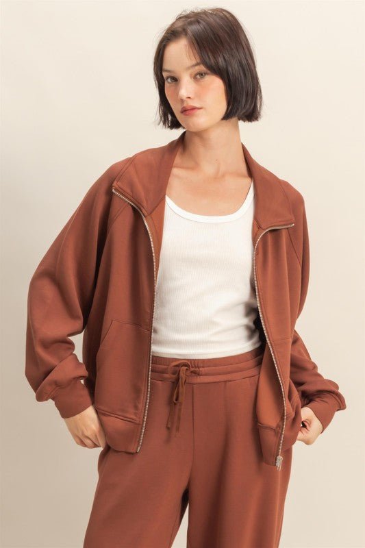 Scuba Jacket - 2 Colors! - The Nines