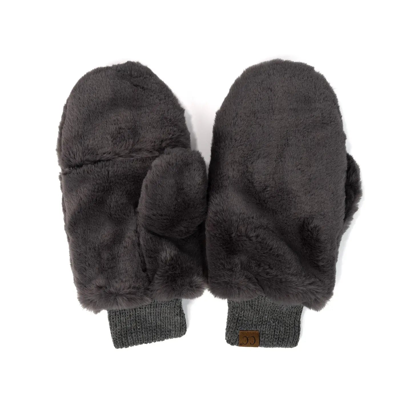 CC Faux Fur Mittens - 4 Colors! - The Nines