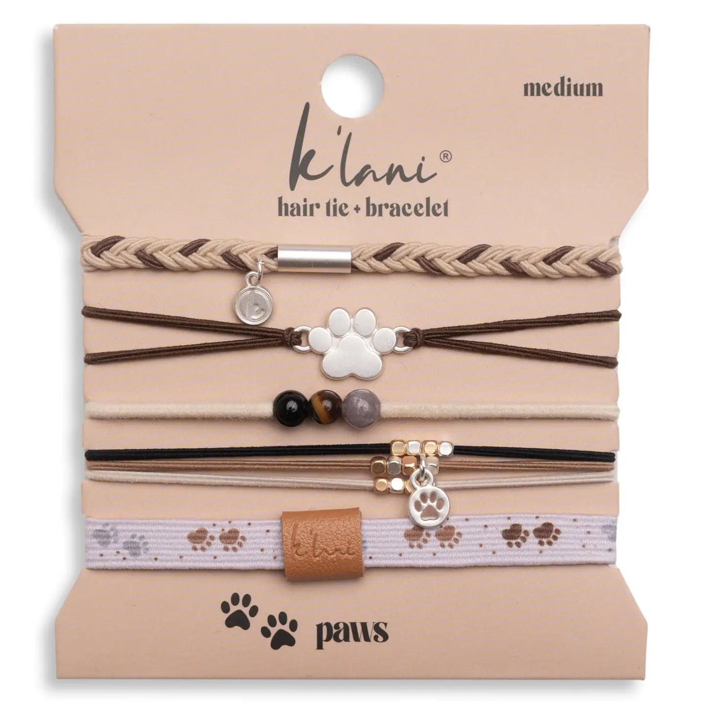 Paws K'Lani Hair Tie Bracelet - The Nines
