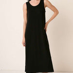 Ribbed Knit Tank Dress - 2 Colors! - The Nines