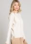French Vanilla Textured Dolman