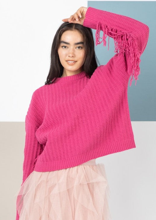 $10 DEAL FINAL SALE - Fringe Sweaters - 2 Colors!