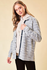 Gray Knit Jacket