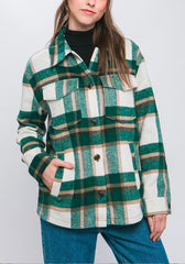 Starting Fresh Plaid Shacket