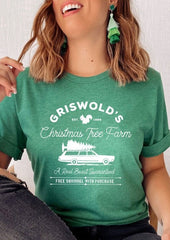 Griswold's Tree Farm Graphic Tee - 2 Colors!