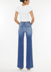 Kan Can Holly High Rise Slim Flare Jeans