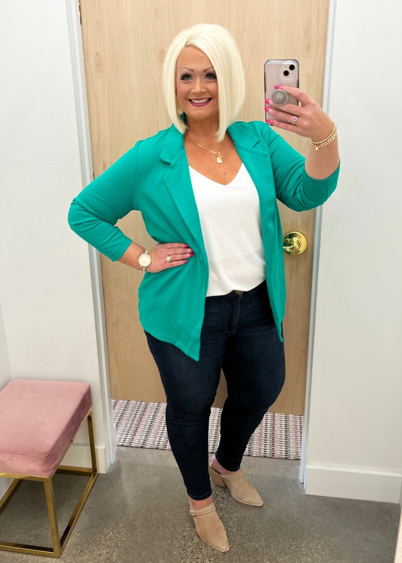 Sloane Stretch Blazer - 8 Colors! - The Nines