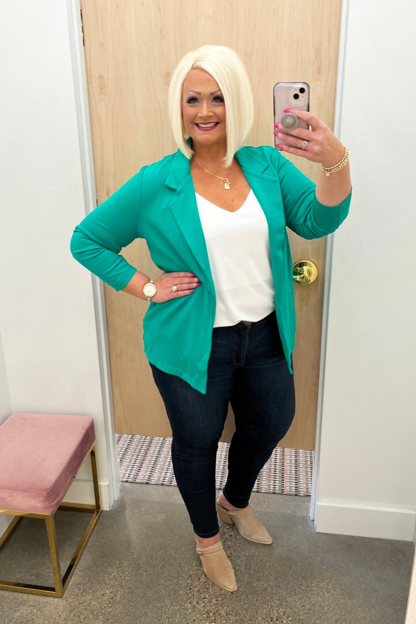 Sloane Stretch Blazer - 8 Colors! - The Nines