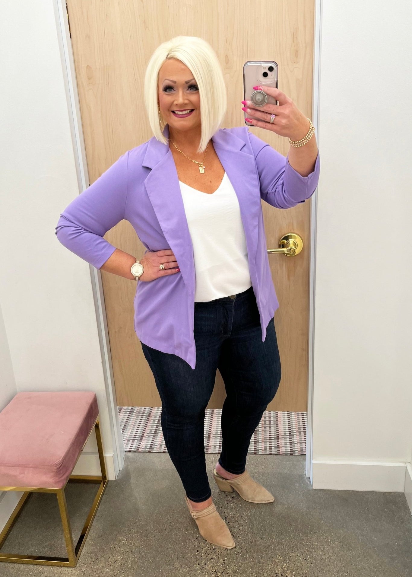 Sloane Stretch Blazer - 8 Colors! - The Nines