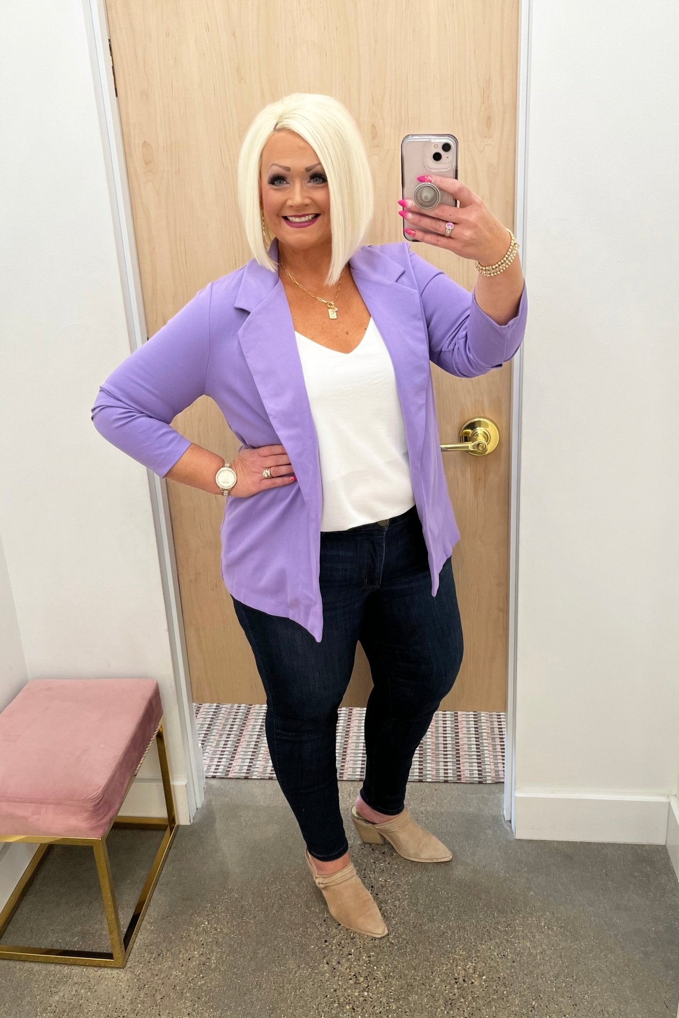 Sloane Stretch Blazer - 8 Colors! - The Nines