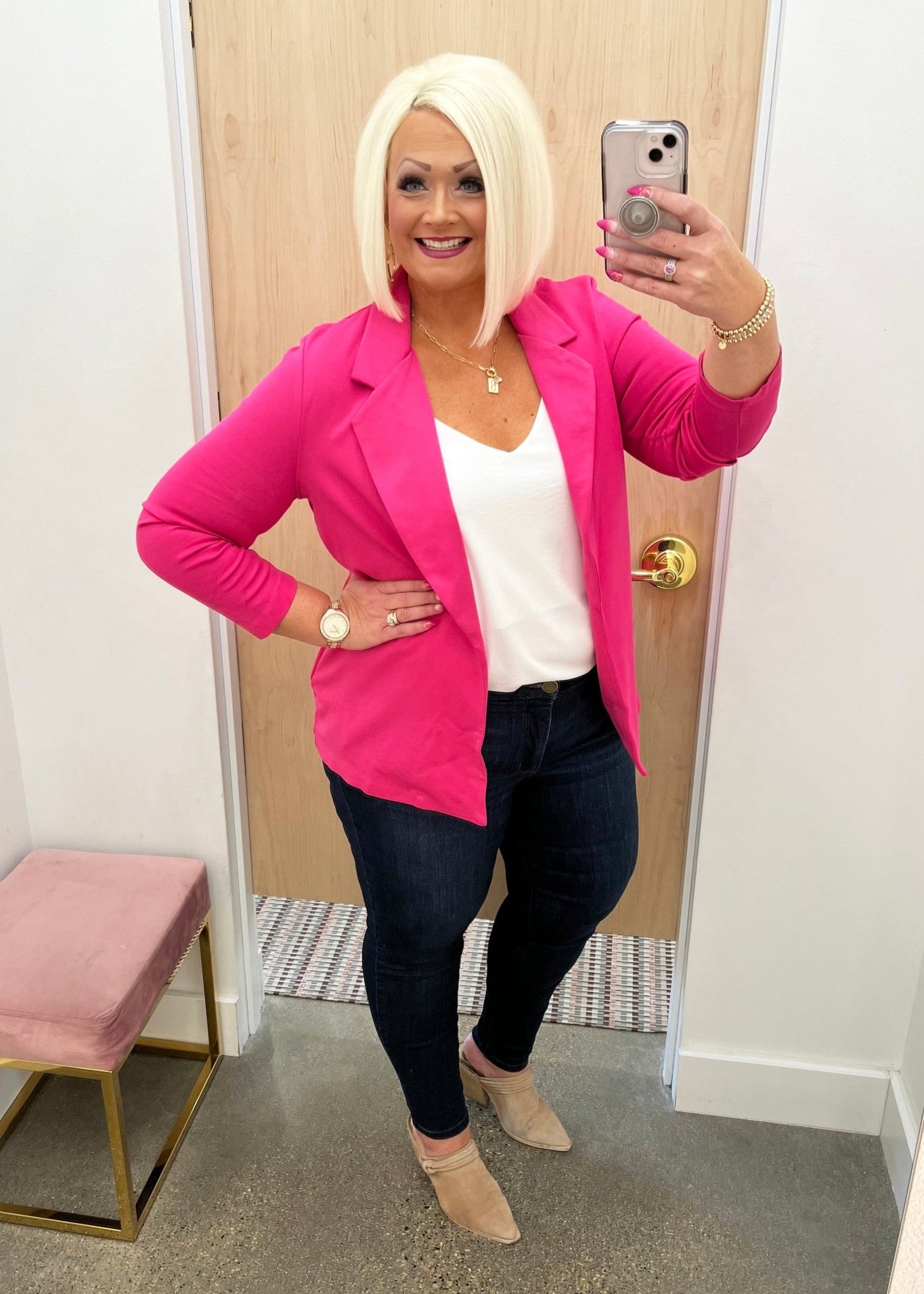 Sloane Stretch Blazer - 8 Colors! - The Nines