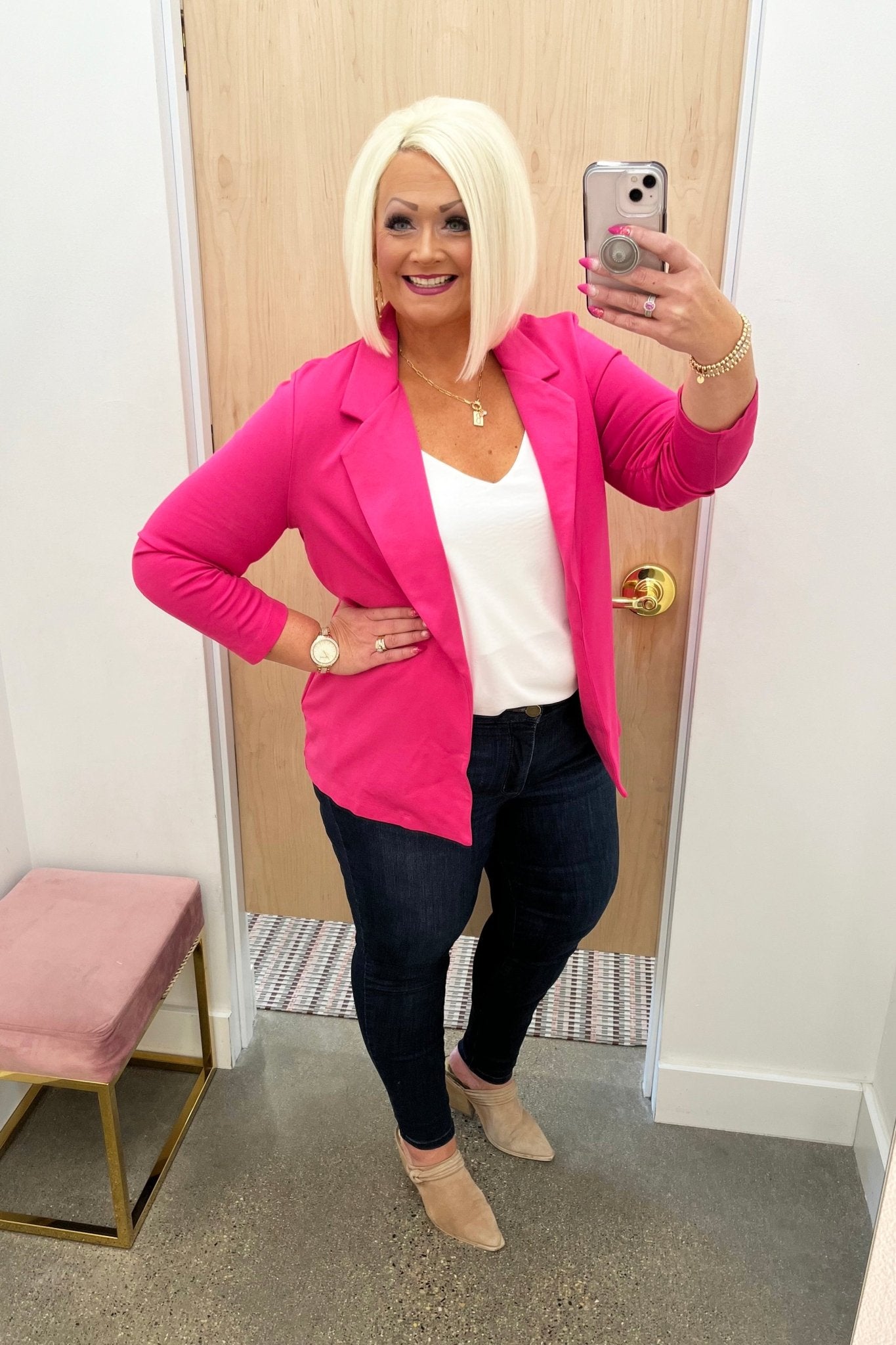 Sloane Stretch Blazer - 8 Colors! - The Nines