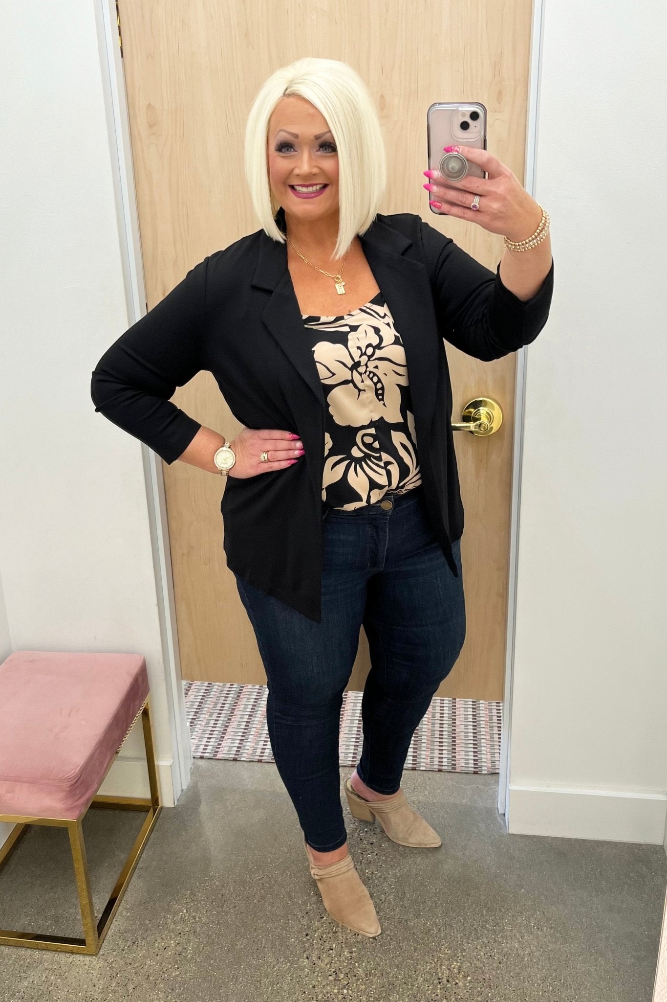 Sloane Stretch Blazer - 8 Colors! - The Nines