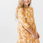 Dandelions In Fall Twirl Dress - The Nines