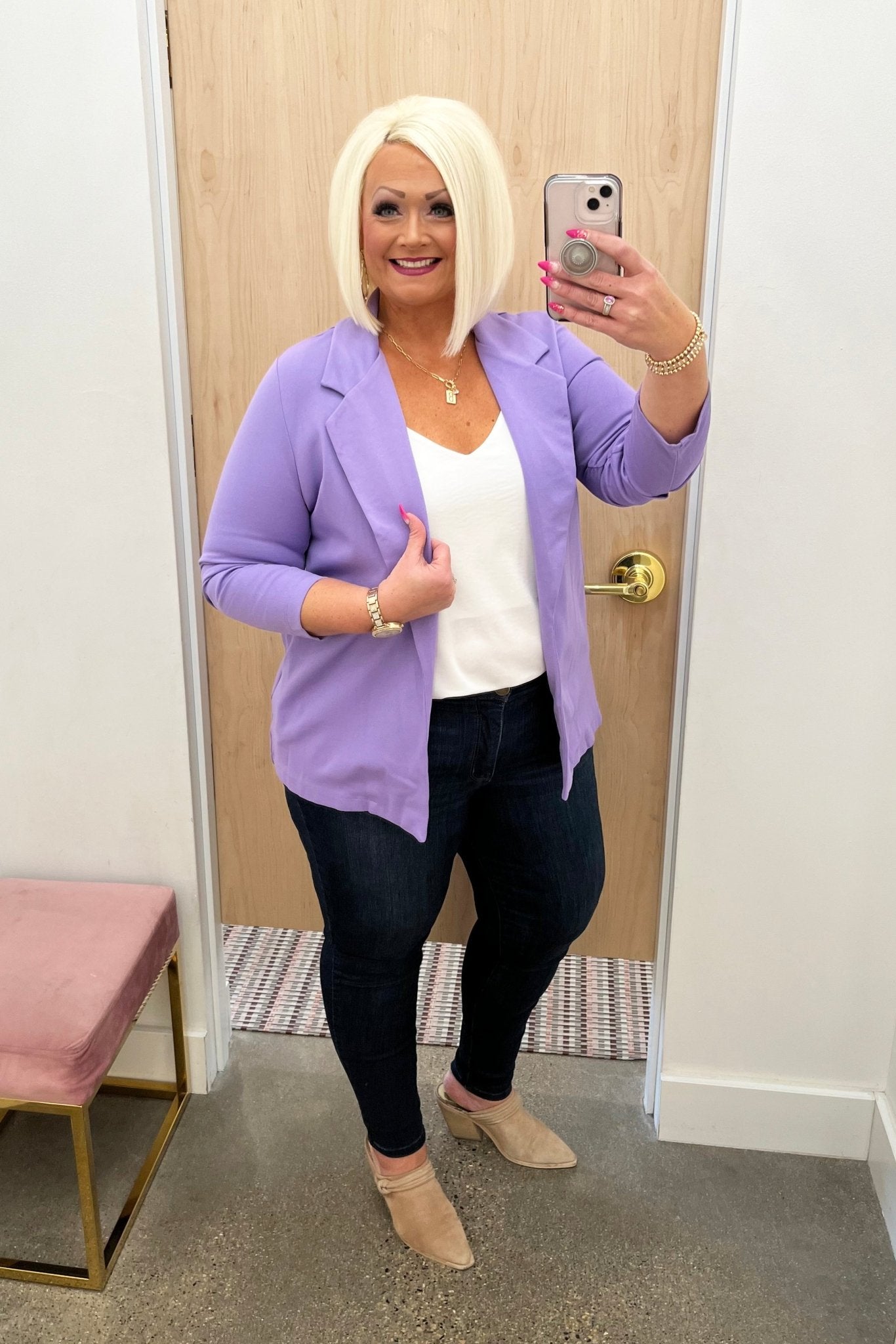 Sloane Stretch Blazer - 8 Colors! - The Nines