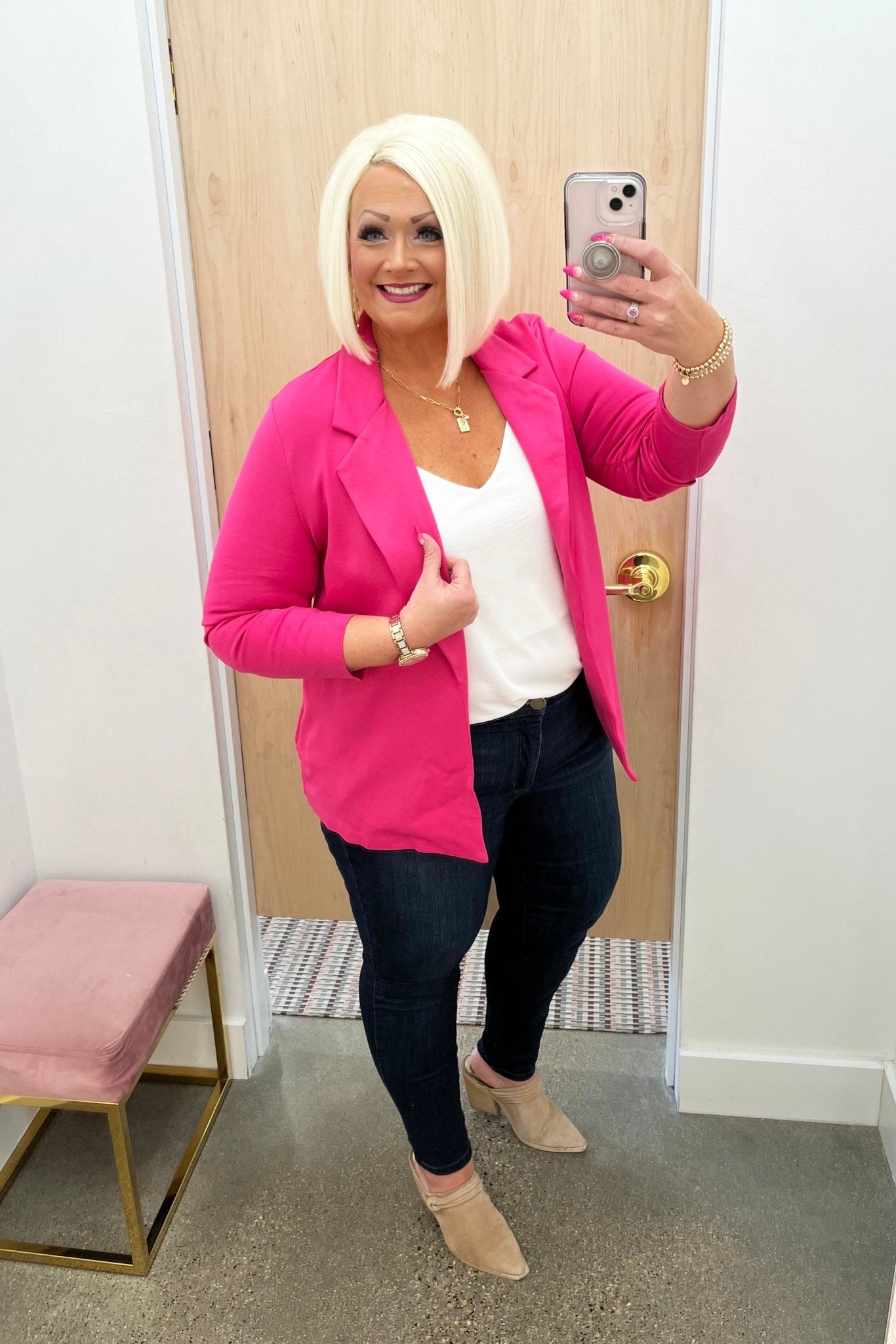 Sloane Stretch Blazer - 8 Colors! - The Nines