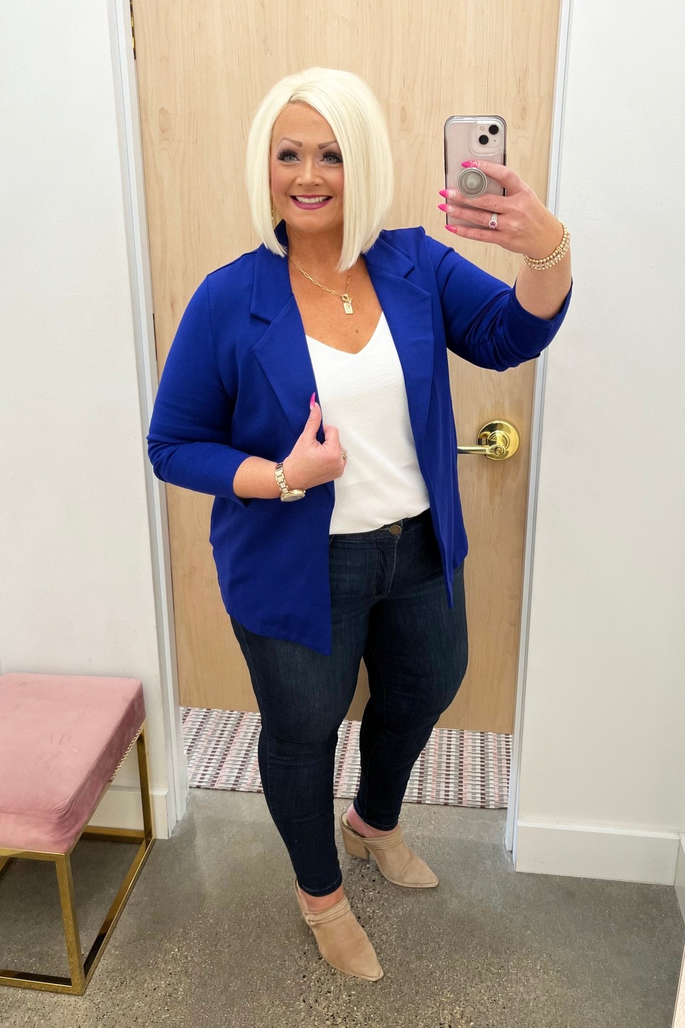 Sloane Stretch Blazer - 8 Colors! - The Nines