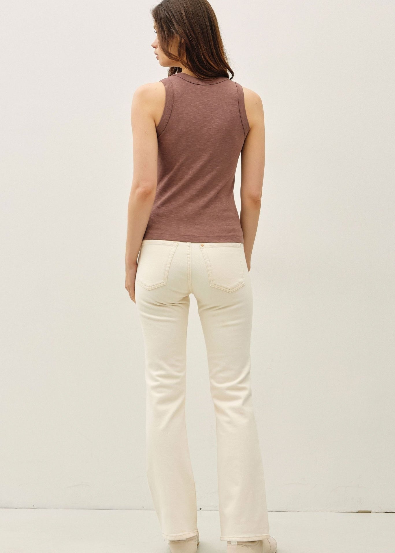Milk Chocolate Cooper Tank Top - The Nines
