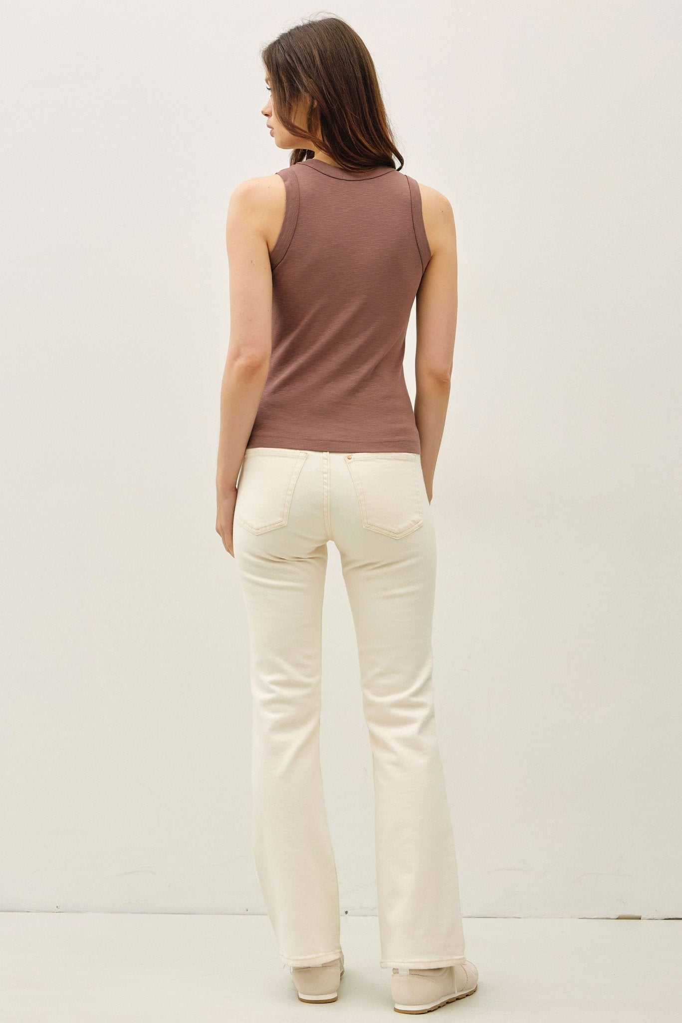 Milk Chocolate Cooper Tank Top - The Nines