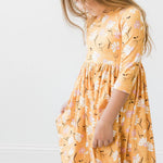 Dandelions In Fall Twirl Dress - The Nines