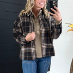 Boxy Plaid Shirt - 2 Colors! - The Nines