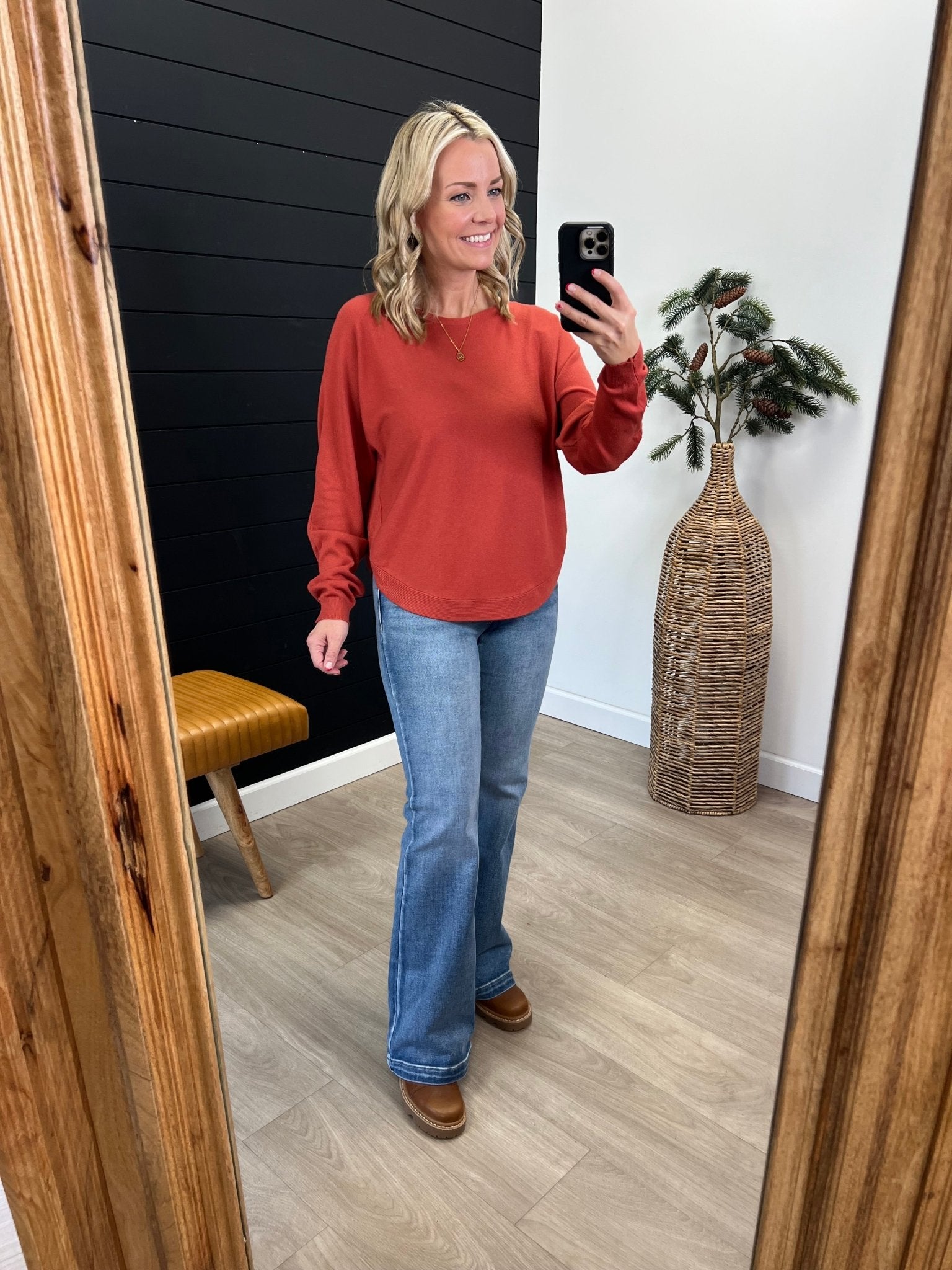 Just Like Cashmere Boat Neck Top - 3 Colors! - The Nines