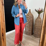 Ultimate Classic Tencel Button Down Top - The Nines