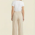 Launa Drawstring Linen Pants - 2 Colors! - The Nines
