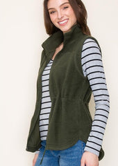 Finley Fleece Vests - 3 Colors!