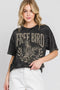 Free Bird Mineral Black Tee