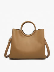 Helen Round Handle & Long Strap Satchel