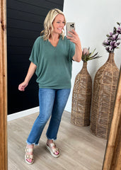 Dolman Vneck Tops - 7 Colors!