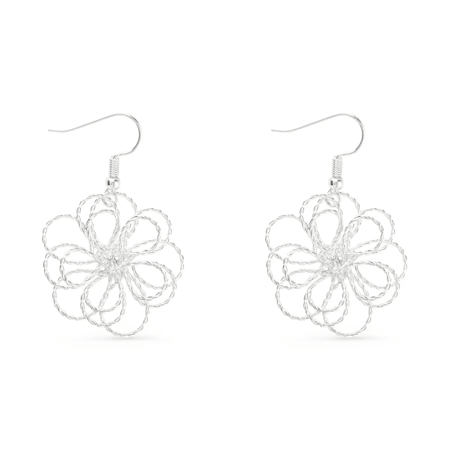 Silver Polished Ellie Earring - The Nines