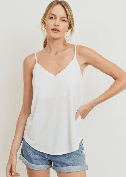 Cece Spaghetti Strap Tanks - 2 Colors! - The Nines