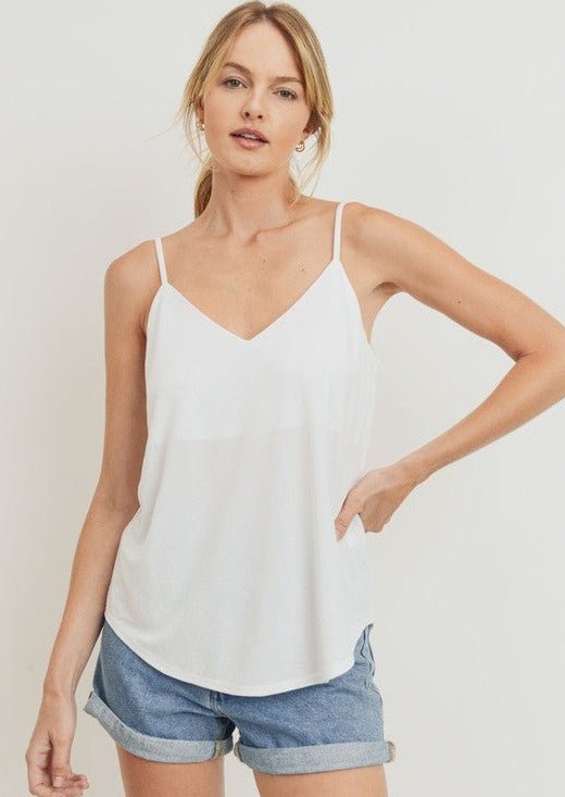 Cece Spaghetti Strap Tanks - 2 Colors! - The Nines