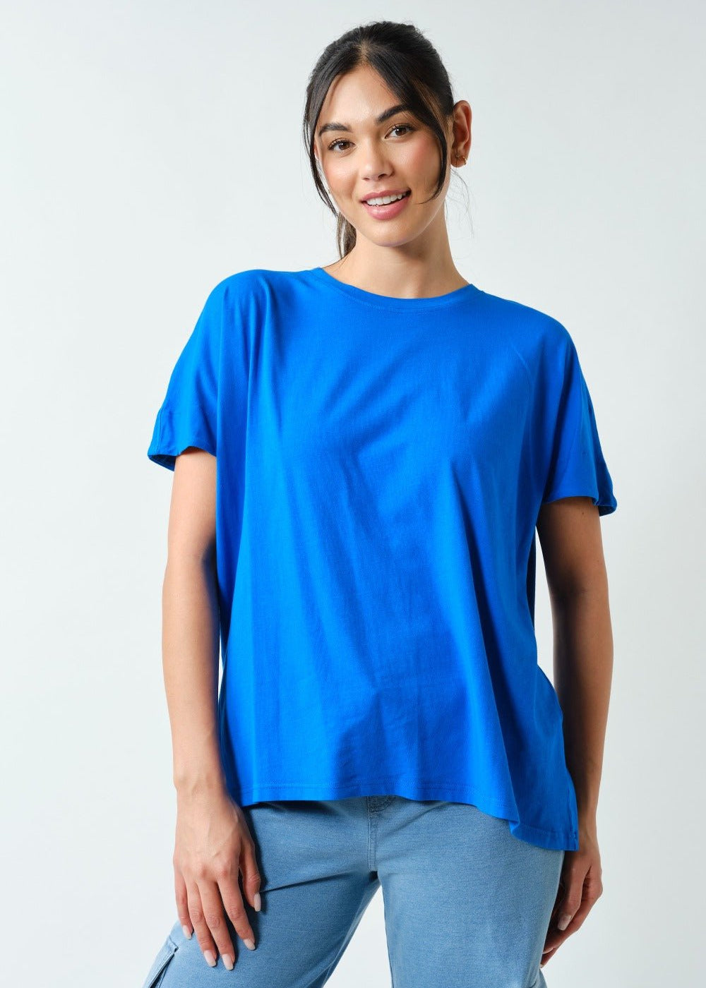 Shoreline Pima Cotton Slouchy Tee - 3 Colors! - The Nines