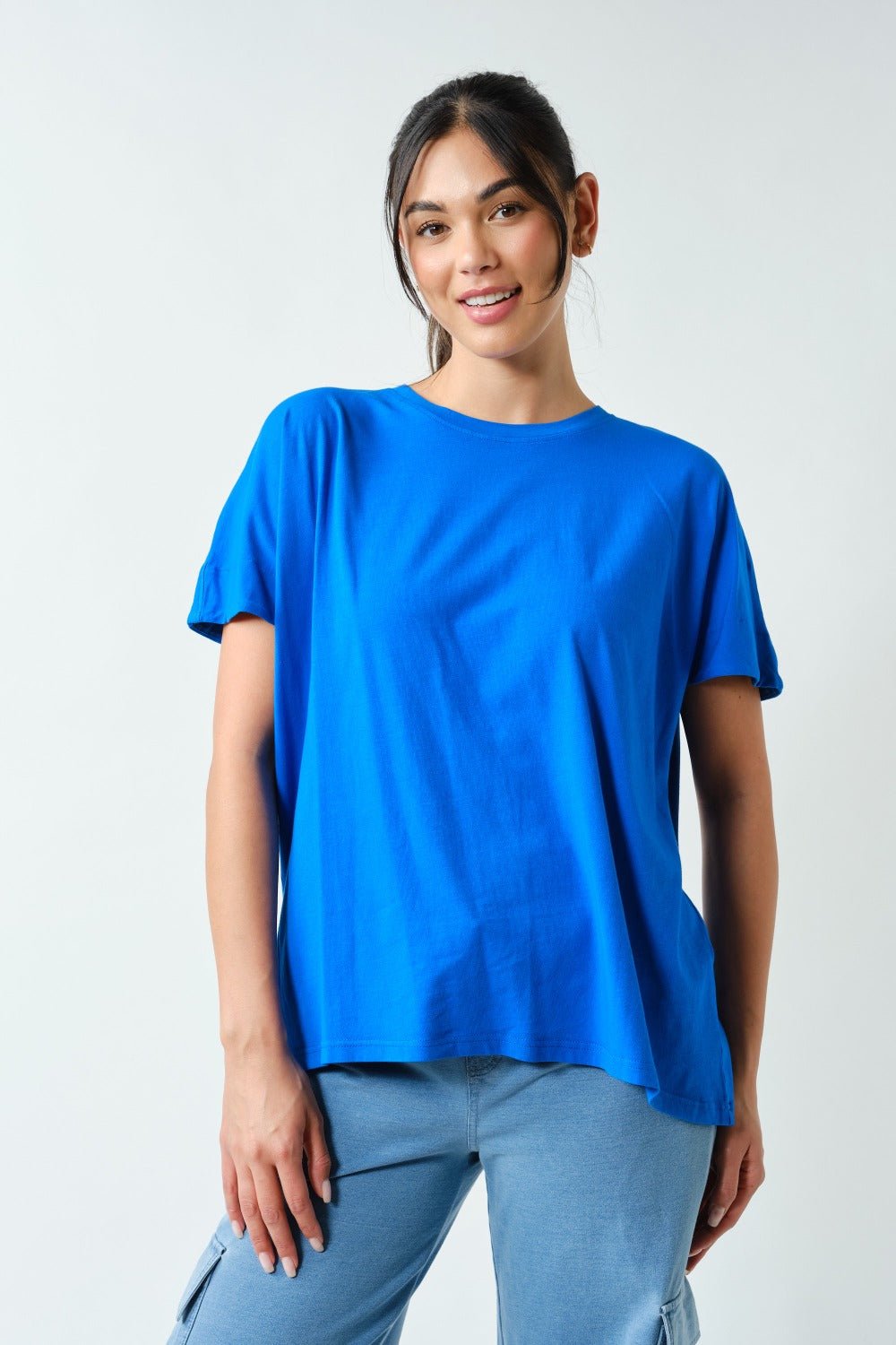 Shoreline Pima Cotton Slouchy Tee - 3 Colors! - The Nines