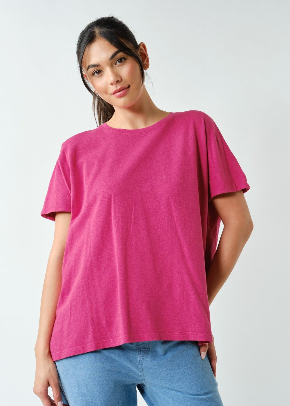 Shoreline Pima Cotton Slouchy Tee - 3 Colors! - The Nines