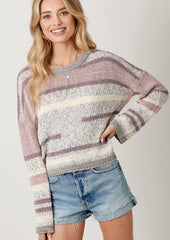 Maria Multicolor Summer Pullovers - 2 Colors!
