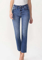 Lovervet High Rise Slim Straight Jeans