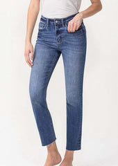 Lovervet High Rise Slim Straight Jeans