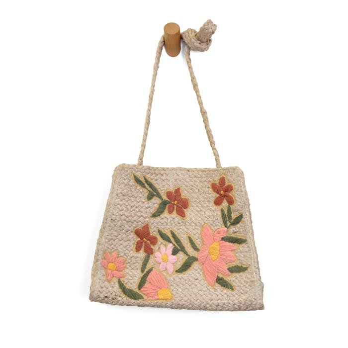Embroidered Daisies Crossbody - The Nines