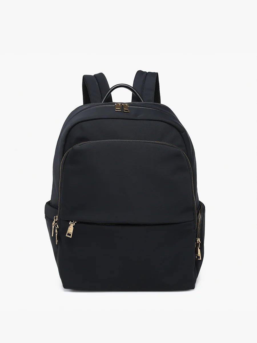 Victoria Nylon Black Backpack - The Nines