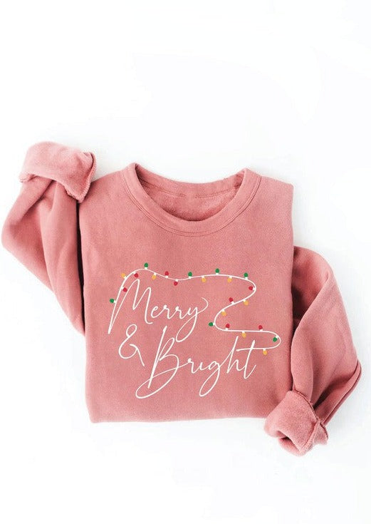 Merry & Bright Sweatshirts - 2 Colors!