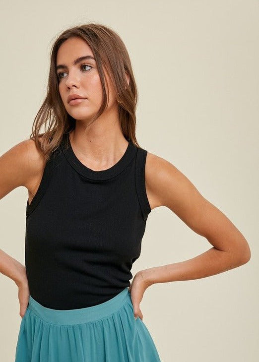 Must Have Basic Ribbed Tanks - 2 Colors! - The Nines