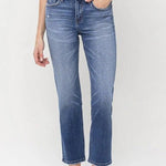 Flying Monkey Midrise Cropped Straight Jean - FINAL SALE! - The Nines