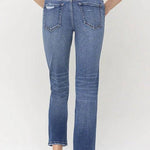 Flying Monkey Midrise Cropped Straight Jean - FINAL SALE! - The Nines