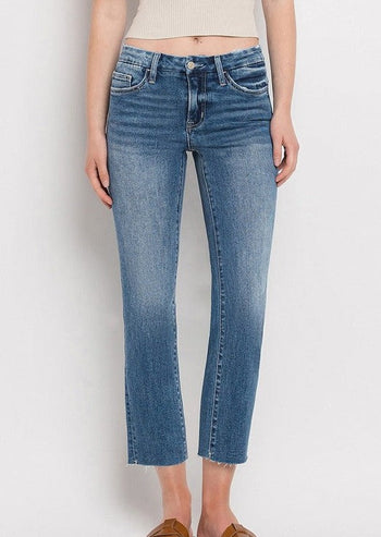 Vervet Midrise Slim Straight Jeans
