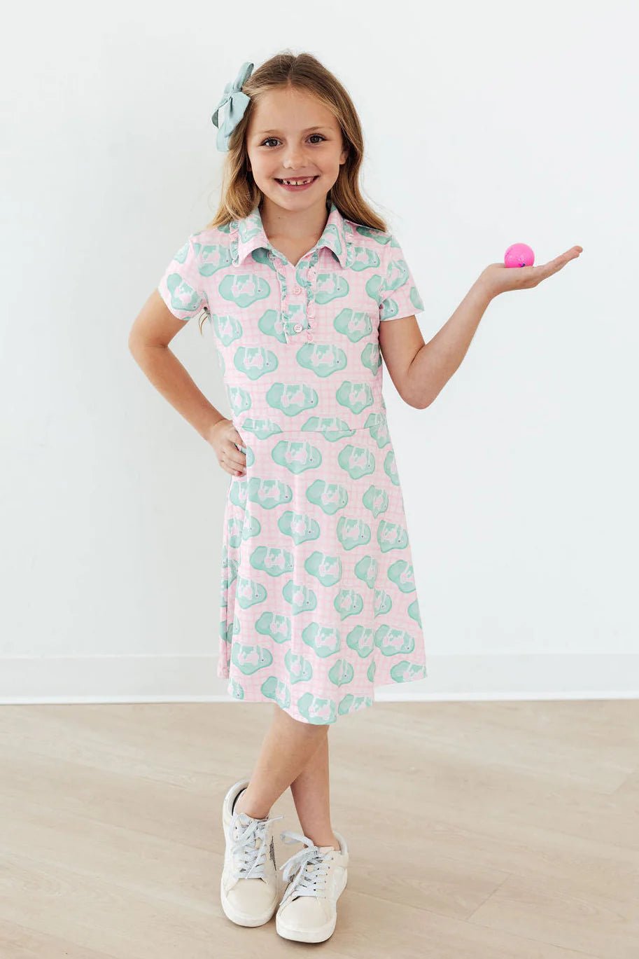 She's on the Green Polo Dress - The Nines